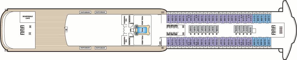 Queen Mary Seating Chart