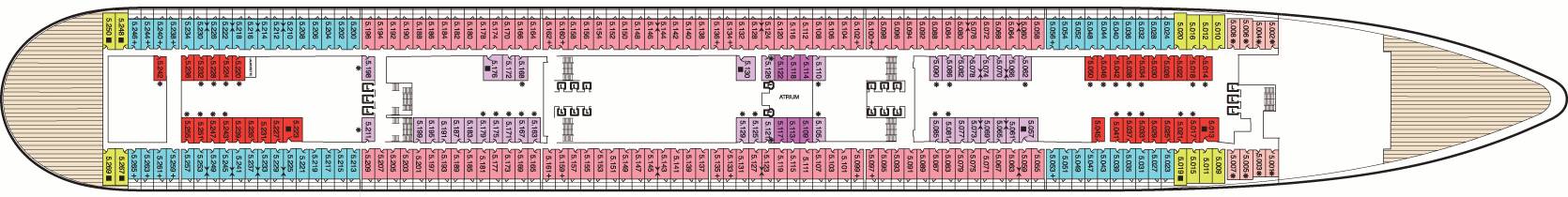 Queen Mary 2 Deck Plans QM2