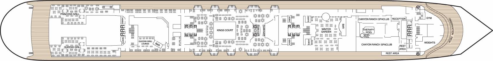 Queen Mary Seating Chart