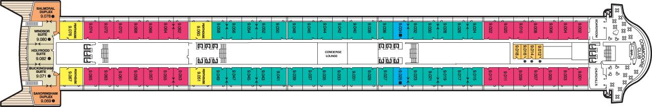 Queen Mary 2 Deck Plans QM2