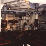 RMS Queen Mary 1 ship aft engine room