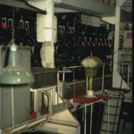 RMS Queen Mary 1 ship forward Turbo Generator Room