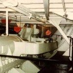 RMS Queen Mary 1 ship steering gear room